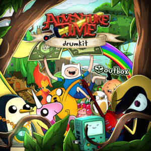 adventure time drum kit